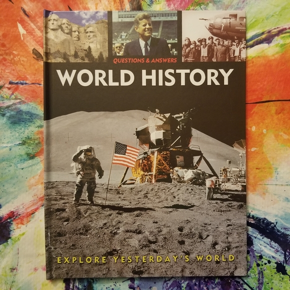 Set of 2 Books: Q & A, Ancient & World History Explore Educational Book NWT - Picture 6 of 9